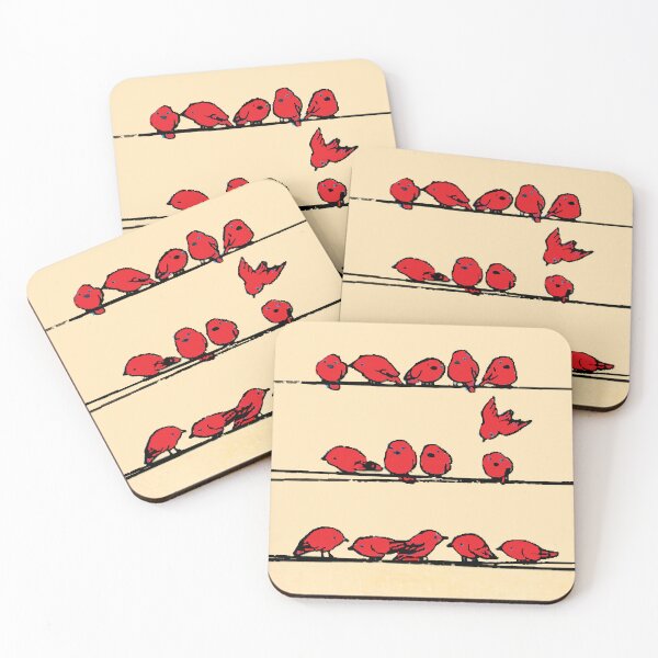 Item preview, BIRDS ON A WIRE LINES designed and sold by THE AMERICAN TEEVANGELIST.