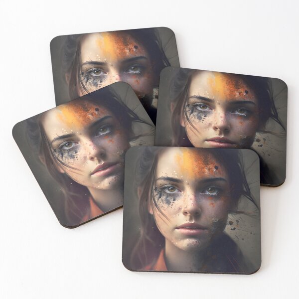 Item preview, Colorful girl designed and sold by BeautyOcean.