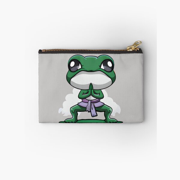 Item preview, Channel Your Inner Warrior with Yoga Frog Warrior Pose  designed and sold by NathalieRached.