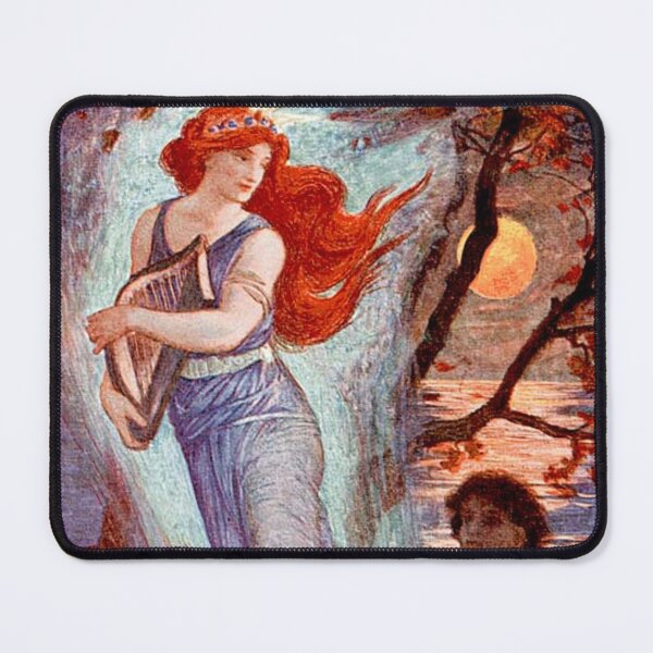 Item preview, Elusive Spirit Maiden Vintage Illustration by H J Ford designed and sold by Deannaboh.
