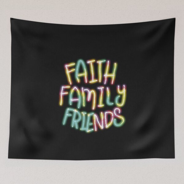 Item preview, Family faith and friends yellow designed and sold by chuckletuckle.