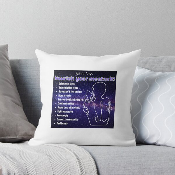 Item preview, Nourish Your Meatsuit! designed and sold by AuntyJess.