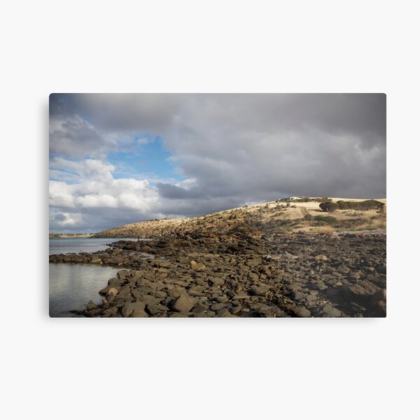 seascapes #217, rocky beach Metal Print