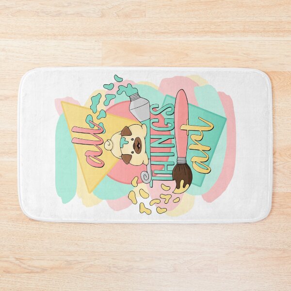 Item preview, All Things Art Paint Pug designed and sold by PrintsbyCass.