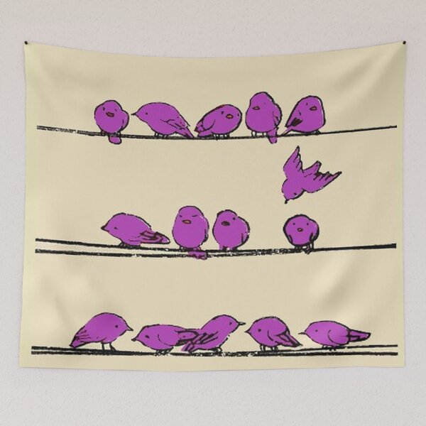 Item preview,  BIRDS ON A WIRE LINES designed and sold by THE AMERICAN TEEVANGELIST.