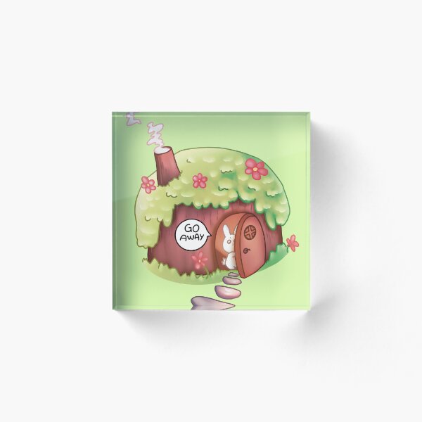 Item preview, GO AWAY, rabbit designed and sold by manins ⭐⭐⭐⭐⭐.