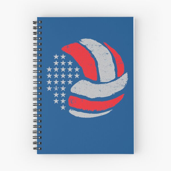 Item preview, Cute Grey And Red American Volleyball Stars Design Team designed and sold by SilentEcho.