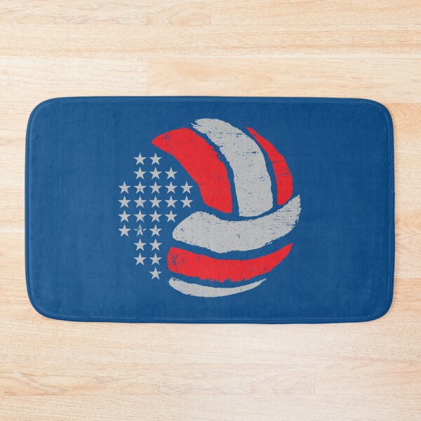 Item preview, Cute Grey And Red American Volleyball Stars Design Team designed and sold by SilentEcho.