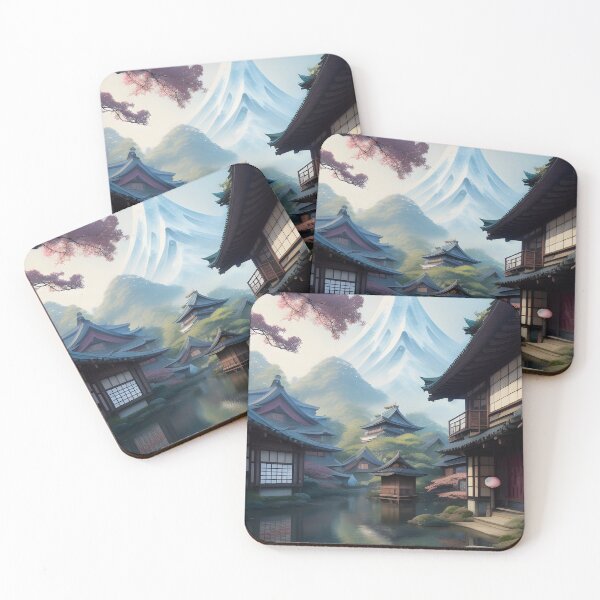 Item preview, Japanese Countryside designed and sold by thewolffpress.