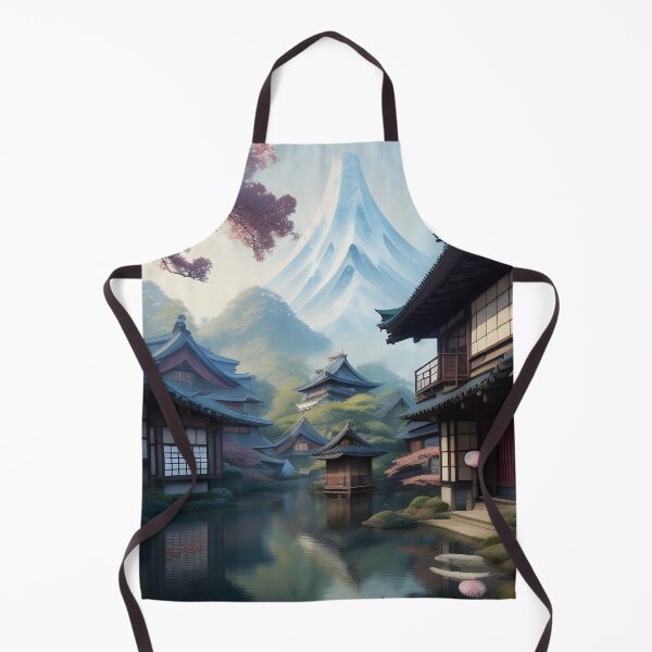 Item preview, Japanese Countryside designed and sold by thewolffpress.