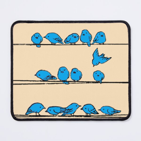 Item preview, BIRDS ON A WIRE LINES designed and sold by THE AMERICAN TEEVANGELIST.