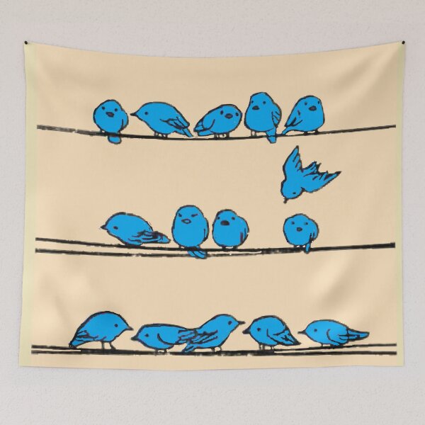 Item preview,   BIRDS ON A WIRE LINES designed and sold by THE AMERICAN TEEVANGELIST.
