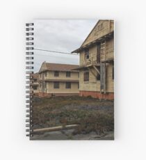 Abandoned - Fort Ord Barracks by SparklePyre Spiral Notebook