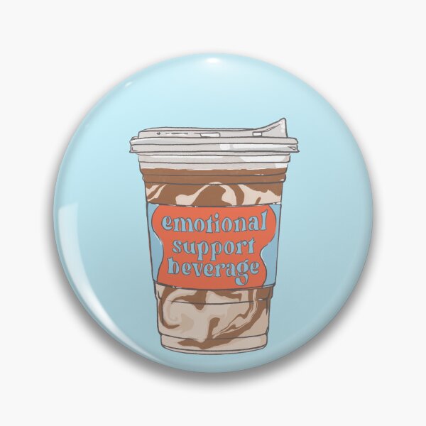 Item preview, Emotional Support Coffee (Red) designed and sold by mariatza.