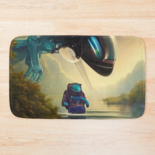 Item preview, Astronaut Friended a Robot Alien designed and sold by Space-Wear.