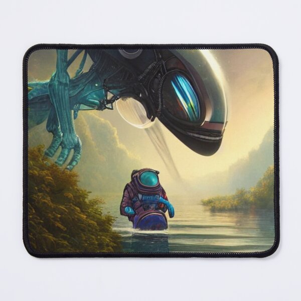 Item preview, Astronaut Friended a Robot Alien designed and sold by Space-Wear.