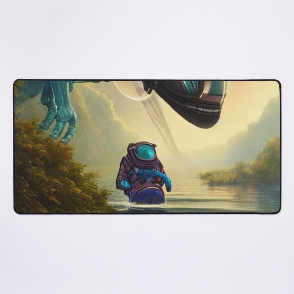 Item preview, Astronaut Friended a Robot Alien designed and sold by Space-Wear.