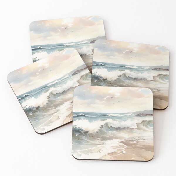 Item preview, Stunning waves on the beach designed and sold by NextLabs.