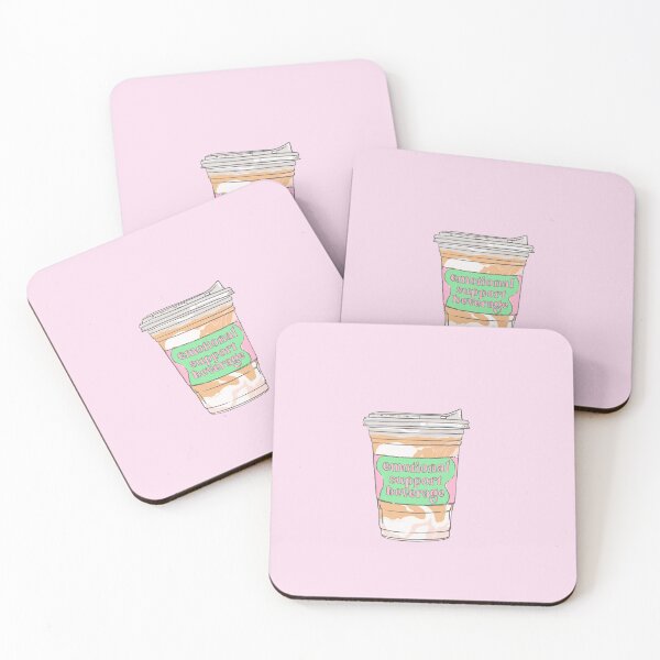 Item preview, Emotional Support Chai Latte (Green) designed and sold by mariatza.