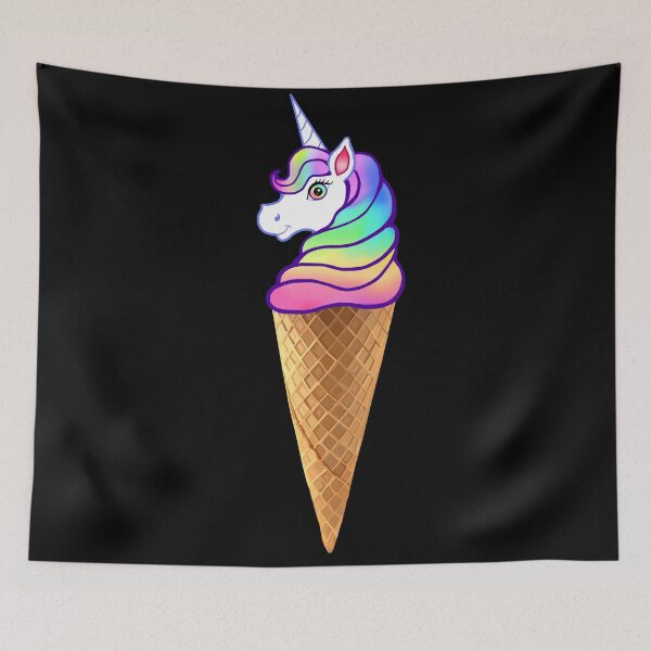 Item preview, Rainbow Unicorn Unicone Ice Cream Cone designed and sold by Deborah Camp.