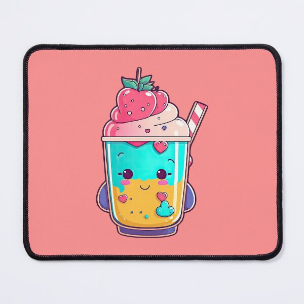 Item preview, Cute Strawberry Milkshake designed and sold by ultra-cute.