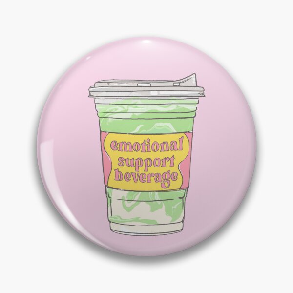 Item preview, Emotional Support Matcha Latte (Yellow) designed and sold by mariatza.