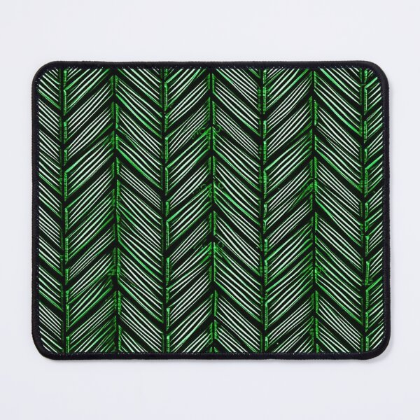 Item preview, Pattern - Green Fishbone designed and sold by Stacey Hallock.