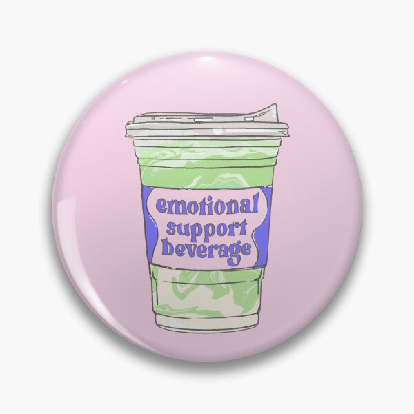 Item preview, Emotional Support Matcha Latte (Purple) designed and sold by mariatza.