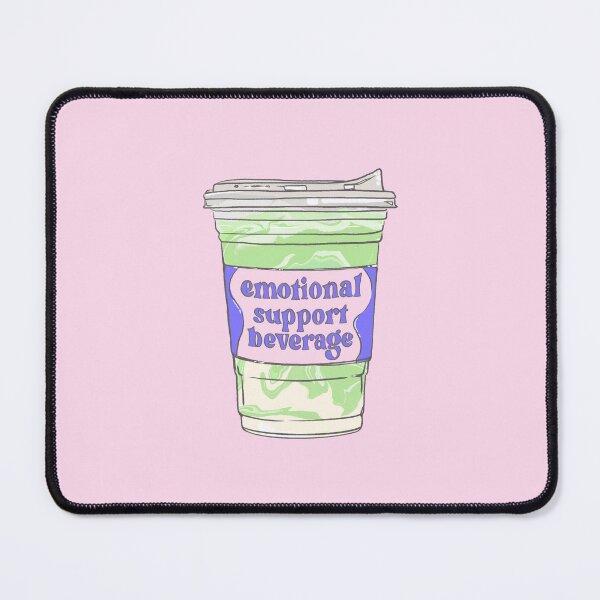 Item preview, Emotional Support Matcha Latte (Purple) designed and sold by mariatza.