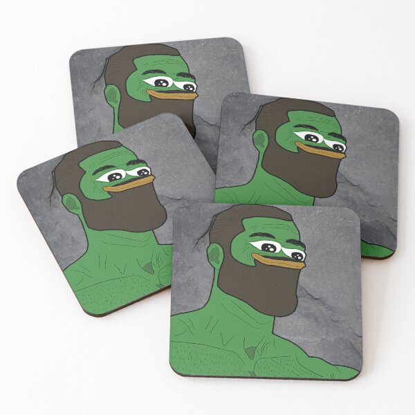 Item preview, Rare Gigachad Pepe designed and sold by Slav-Art.