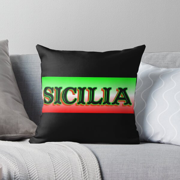 The Sicilia Design Throw Pillow