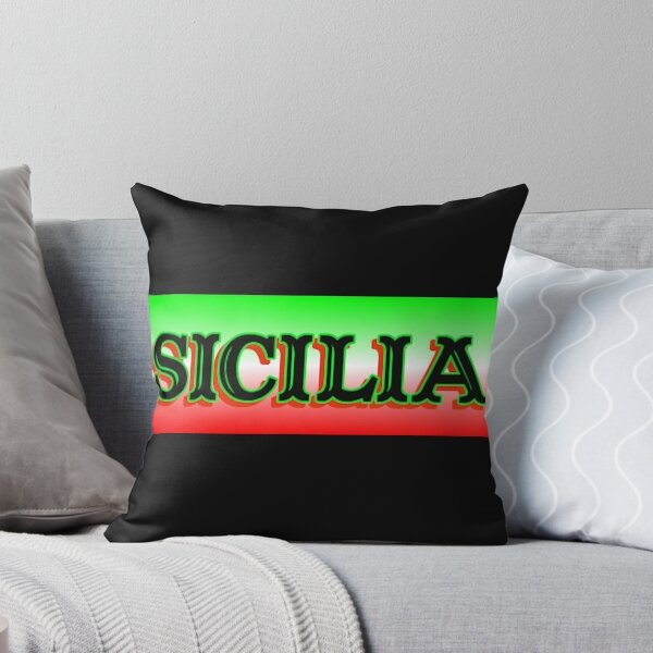 The Sicilia Design Throw Pillow