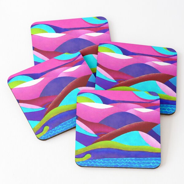 Item preview, Colorful Ocean Hills designed and sold by Esskay Designs.