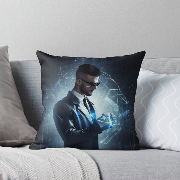 Item preview, Man with power, hacker designed and sold by Vladyslav Shestakov.