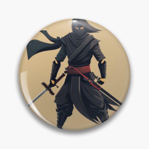 Item preview, Ninja with Sword vector Image designed and sold by Art Genix.