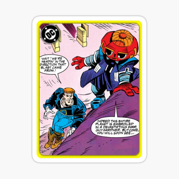 Item preview, D.C. Comics Random Moment #9 - Yellow Border - Guy Gardner designed and sold by MindScream461.