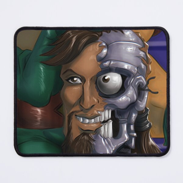 Item preview, Smiling cyborg head designed and sold by Furiarossa.