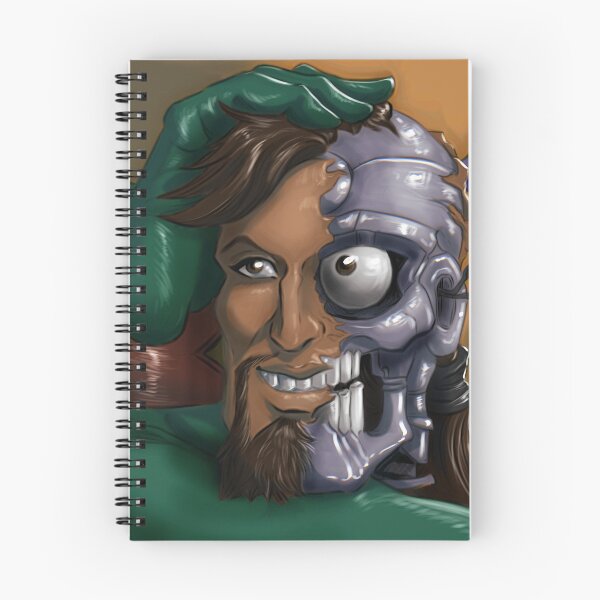 Item preview, Smiling cyborg head designed and sold by Furiarossa.