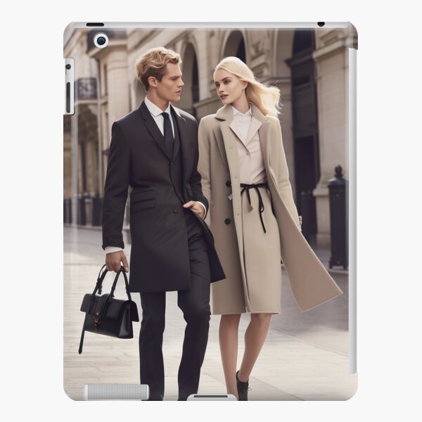 Young Couple Walking iPad Snap Case