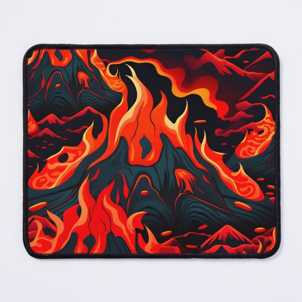 Item preview, Volcano Magma Pattern designed and sold by hamishby.