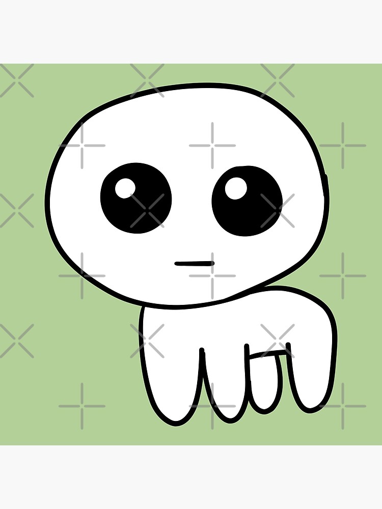 TBH Creature / Autism creature Green Sticker for Sale by Borg219467