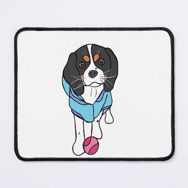 Item preview, Cavalier King Charles Puppy wearing a sweater designed and sold by NickiBraun.
