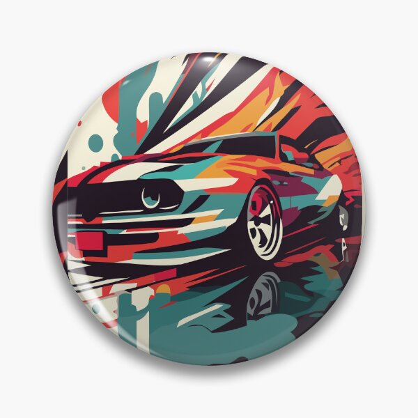 Item preview, Colorful car design designed and sold by juancbp60.