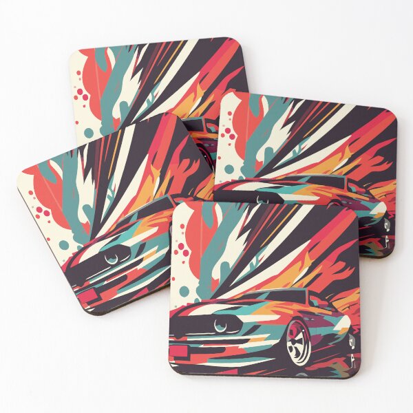 Item preview, Colorful car design designed and sold by juancbp60.