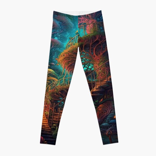 Fractal Leggings for Sale