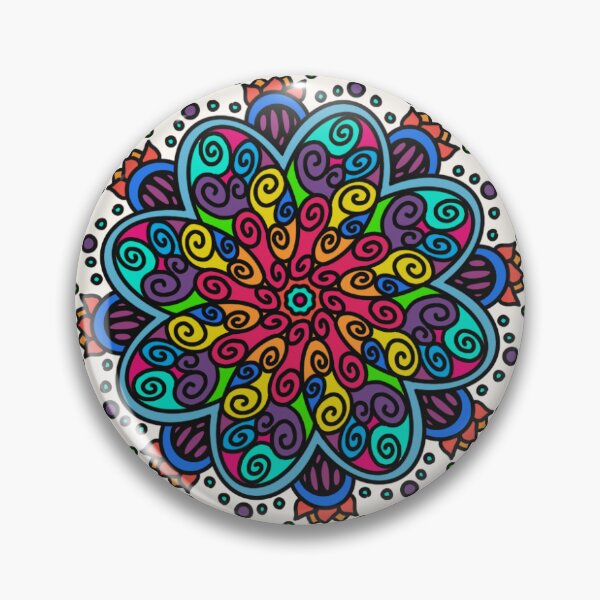 Item preview, Stained Glass Mandala - Butterfly Effect designed and sold by ScienceHeartCo.