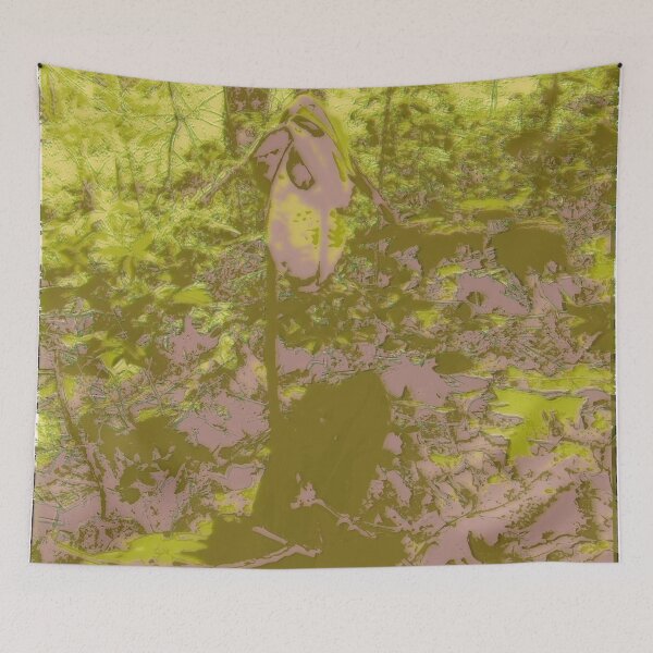 Item preview, Ethereal Psychedelic Lady's Slipper Orchid designed and sold by Christine Moncrief.
