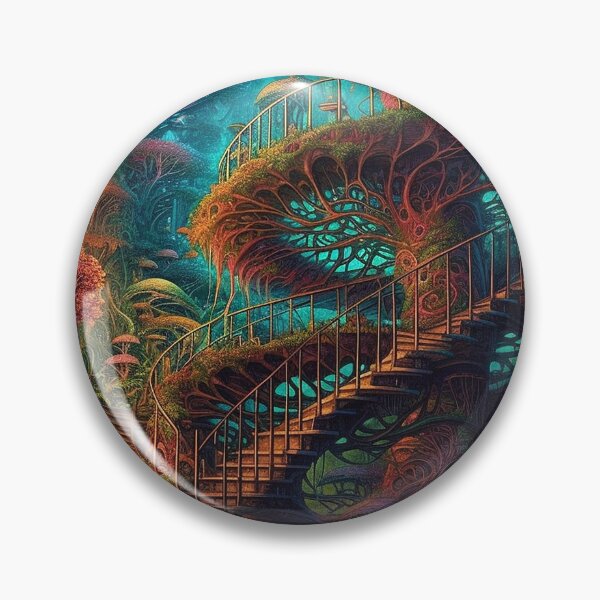 Item preview, Fractal Treetops designed and sold by DreamPuzzles.