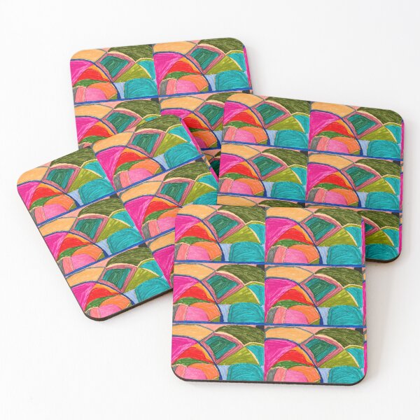 Item preview, Colourful Abstract Rock Art designed and sold by PodmenikArt.