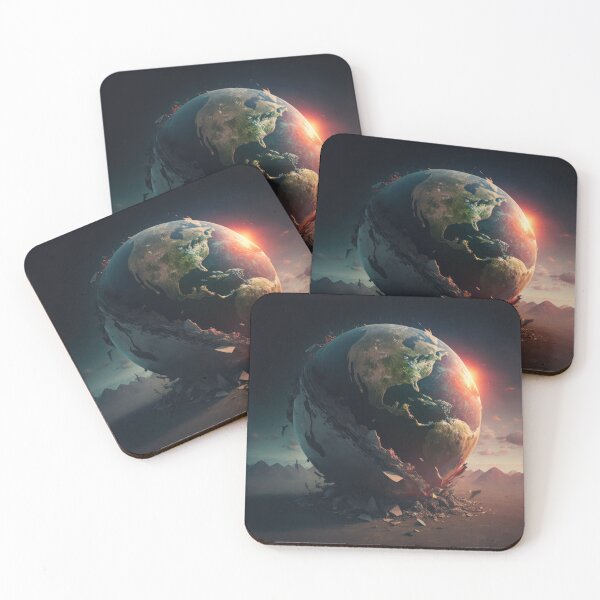 Item preview, End of the Earth, Apocalyptic World designed and sold by ArtificialEye.